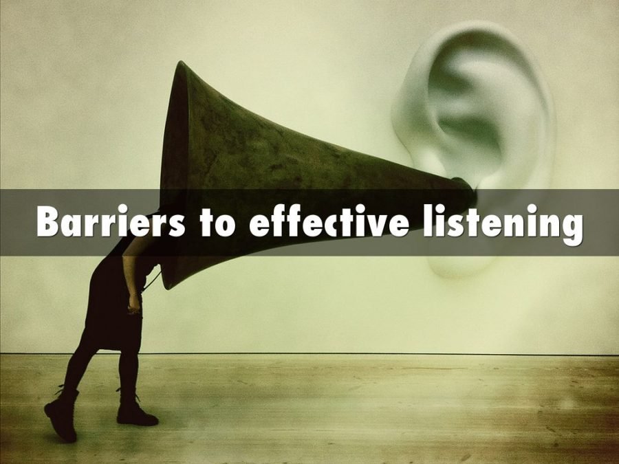 What are listening barriers